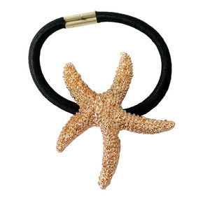 Gold Metal Starfish Hair Band